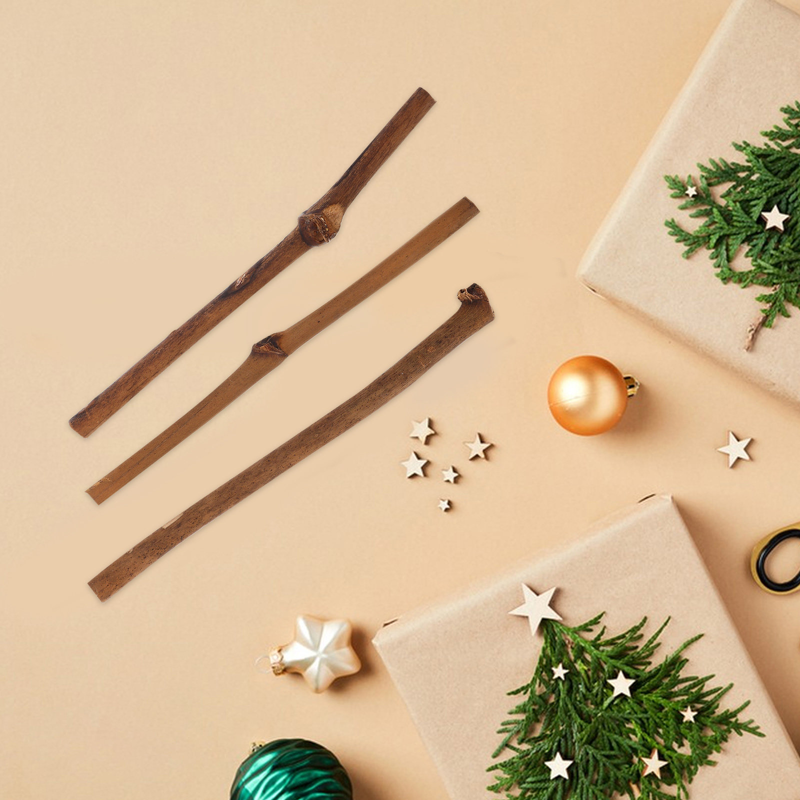 Centerpiece Stick - 20 stuks droge takken, natuurlijke knoppen