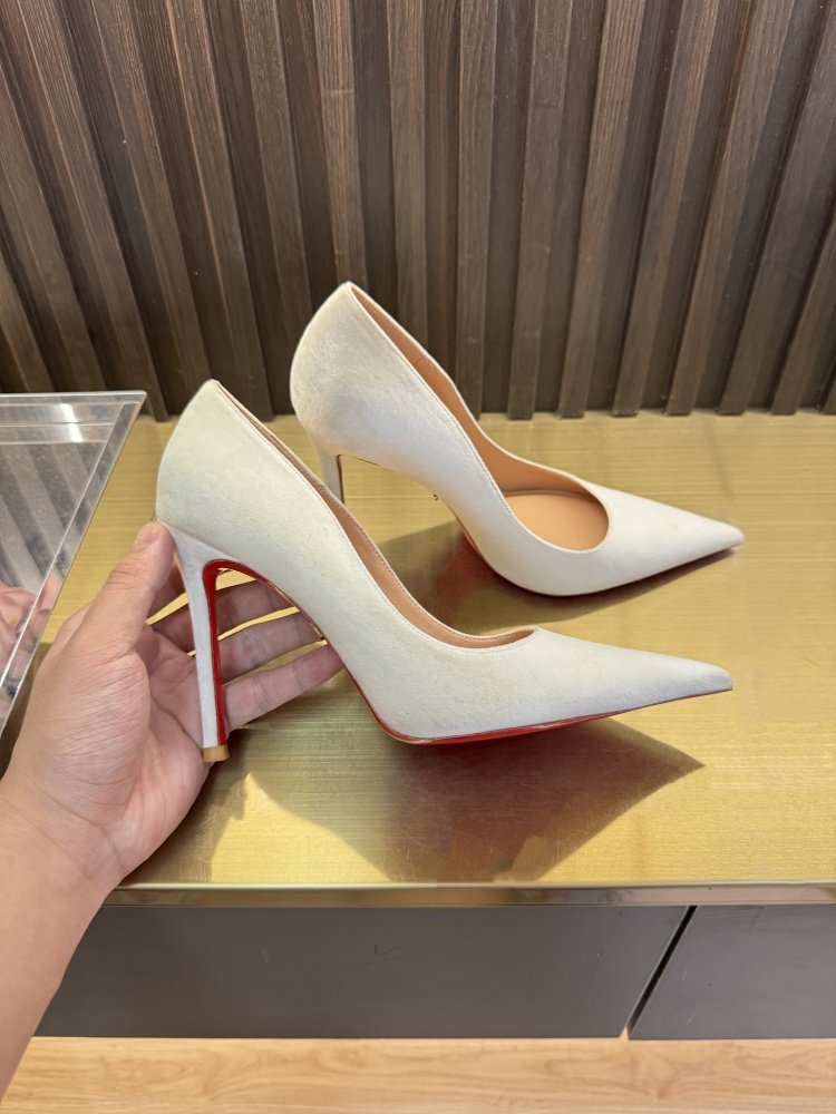 Groene fluwelen schoenen met h - Eve Party recensie en prijs