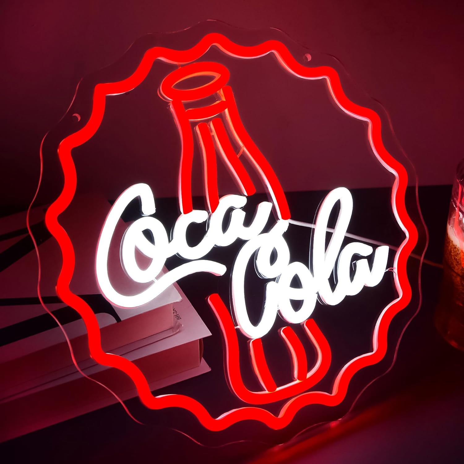 Cola Neon Sign Art Wandlamp US - Neon Sign Party recensie en prijs