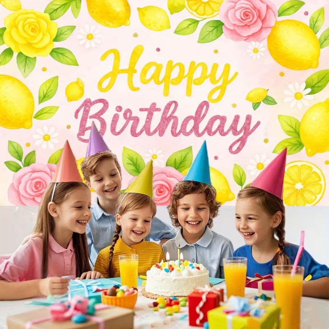 Citroen Verjaardagsfeestje Dec - Dessert Table Backdrop recensie en prijs
