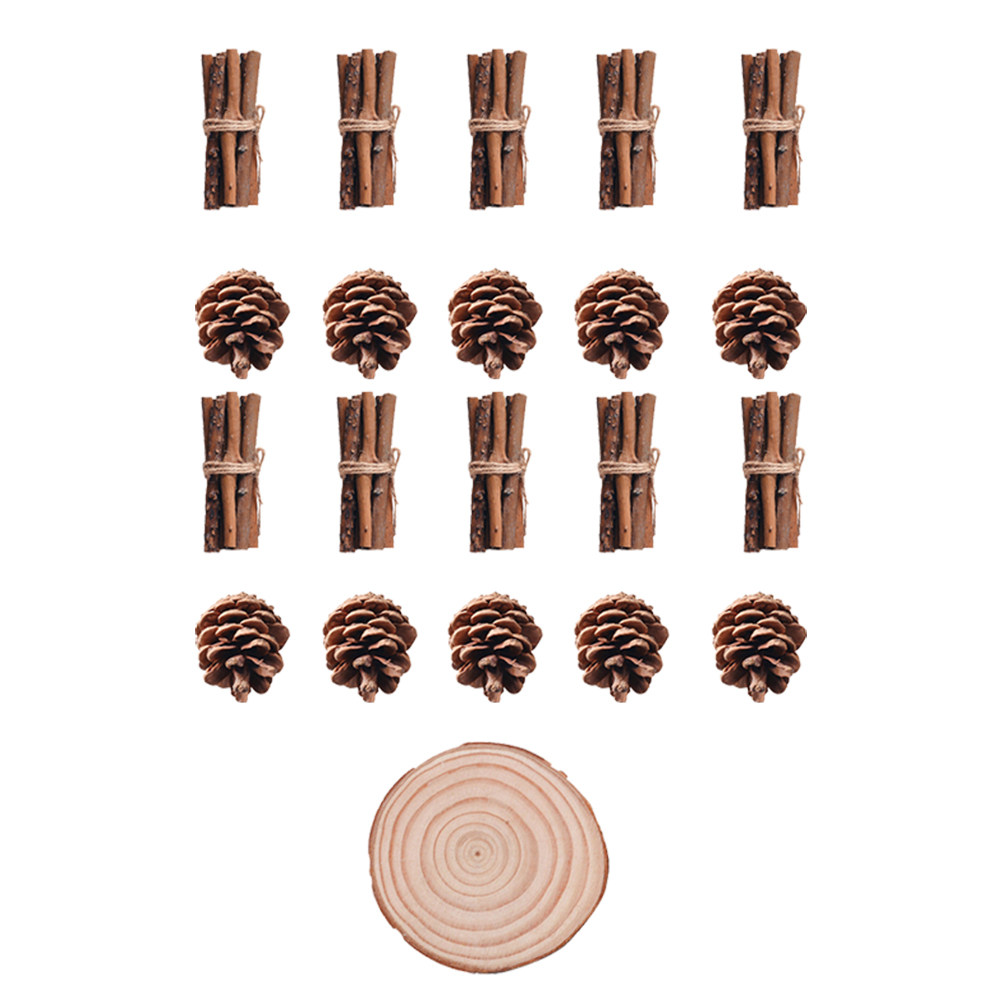 21-delige set met natuurlijke  - Centerpiece Stick recensie en prijs
