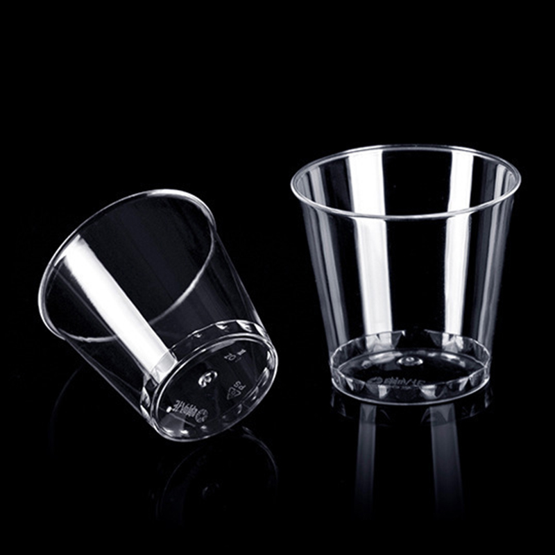 50 Stuks Mini Doorzichtige Har - Plastic Cup 50Pcs recensie en prijs