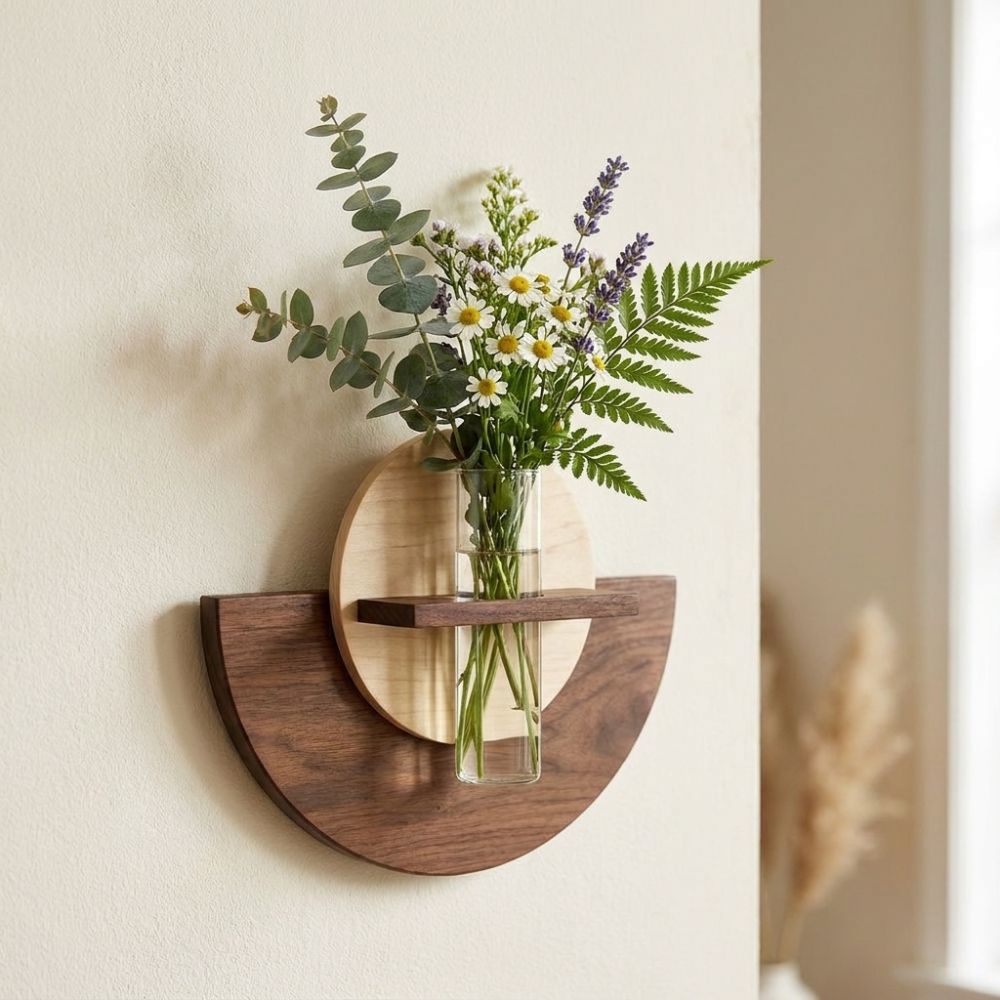 Ovaal houten wandmontage bloem - Flower Wall Panel recensie en prijs