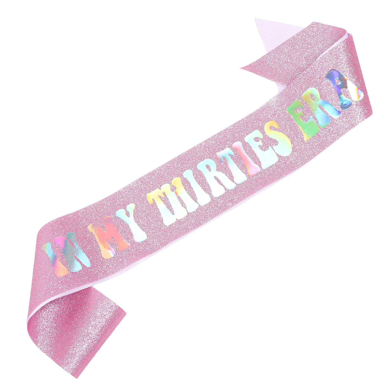 Verjaardagssjerp 'In My Thirti - Birthday Sash Glitter recensie en prijs